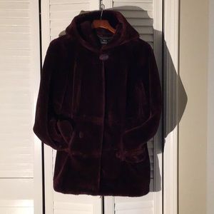 Dennis Basso Faux Fur Coat